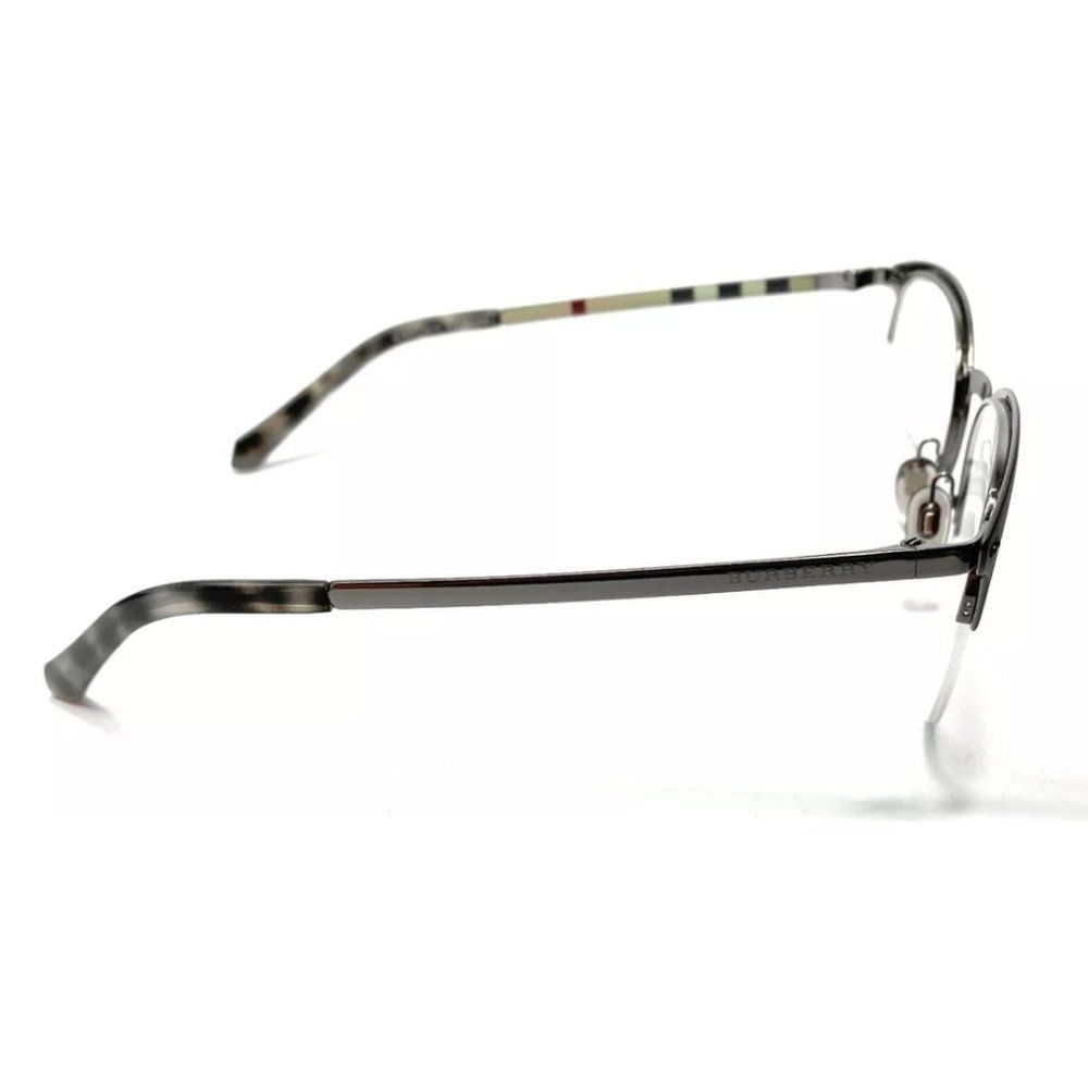Burberry Men's Gunmetal Square Eyeglasses! - Picture 3 of 4
